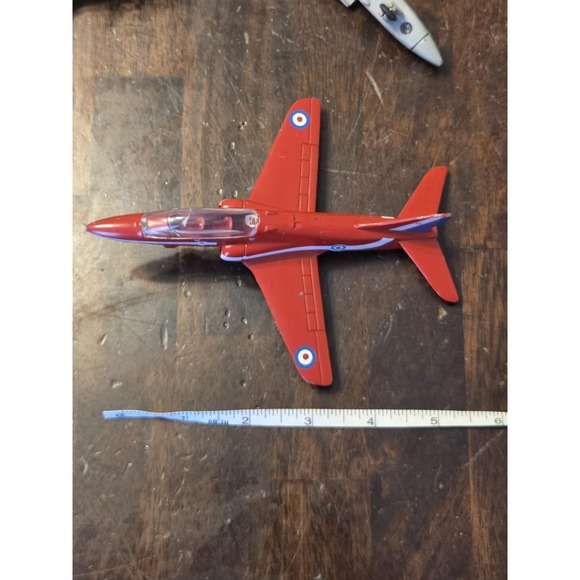 MOTORMAX Military Airplanes Tornado Jaguar Hurricane Red Arrow Hawk 5.5" Planes - Picture 11 of 11